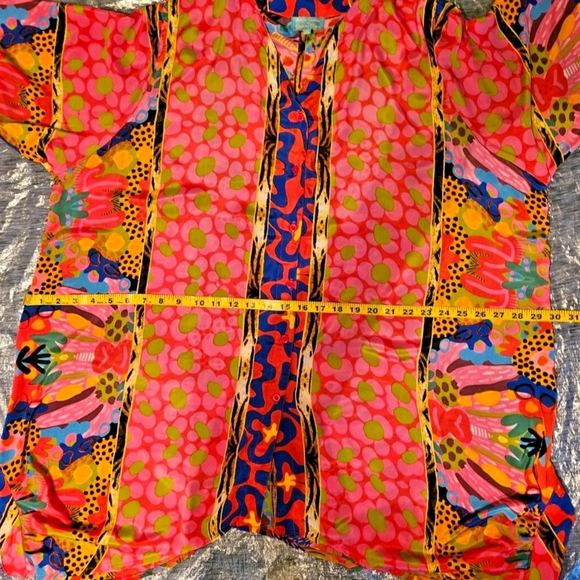 Antica Sartoria Cirque Vibrant Multicolor Kimono-One Size- NWOT - Picture 11 of 16